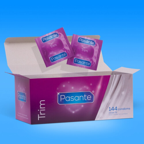 Pasante Pasante Trim condoms 144pcs  Pharmacy Condoms - Pasante