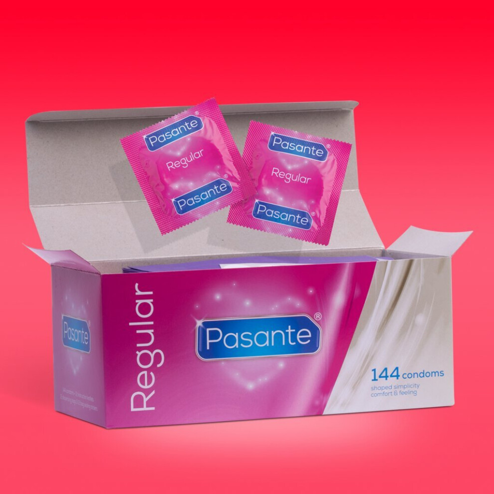 Pasante Regular condoms 144 pcs  Pharmacy Condoms - Pasante