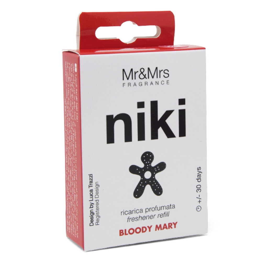 Mr & Mrs Fragrance Niki Fashion Bloody Mary Car Air Freshener Refill