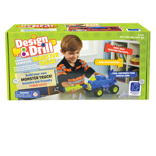 Learning Resources Learning Resources Design & Drill Monster Truck