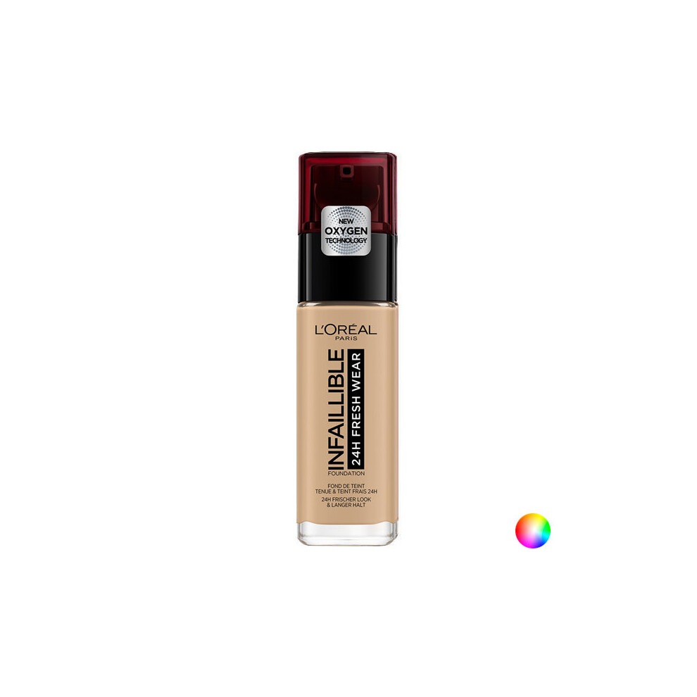 LâOrã©Al Paris Liquid Make Up Base Infaillible 24H L'oreal Make Up (30 Ml)/250-Sable ÃClat 30 Ml