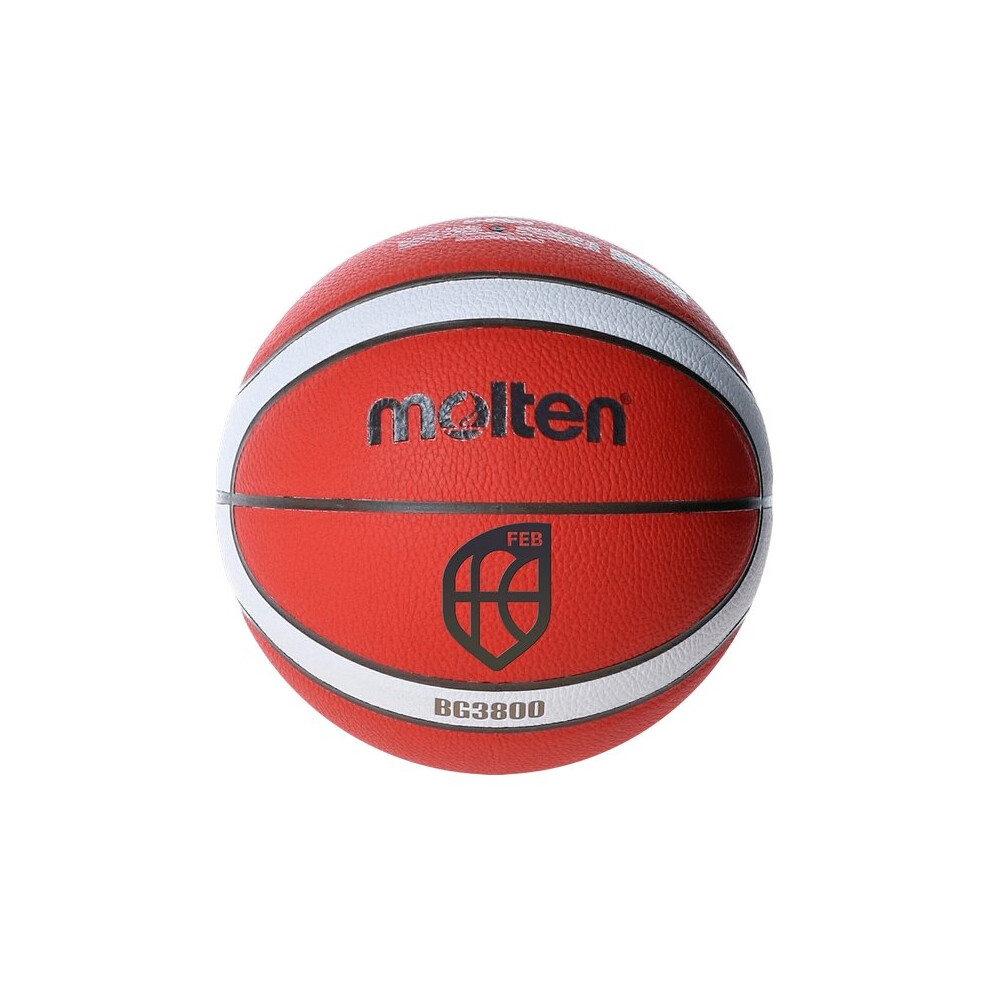 Molten Basketball Ball B5g3800 Leatherette (Size 5)