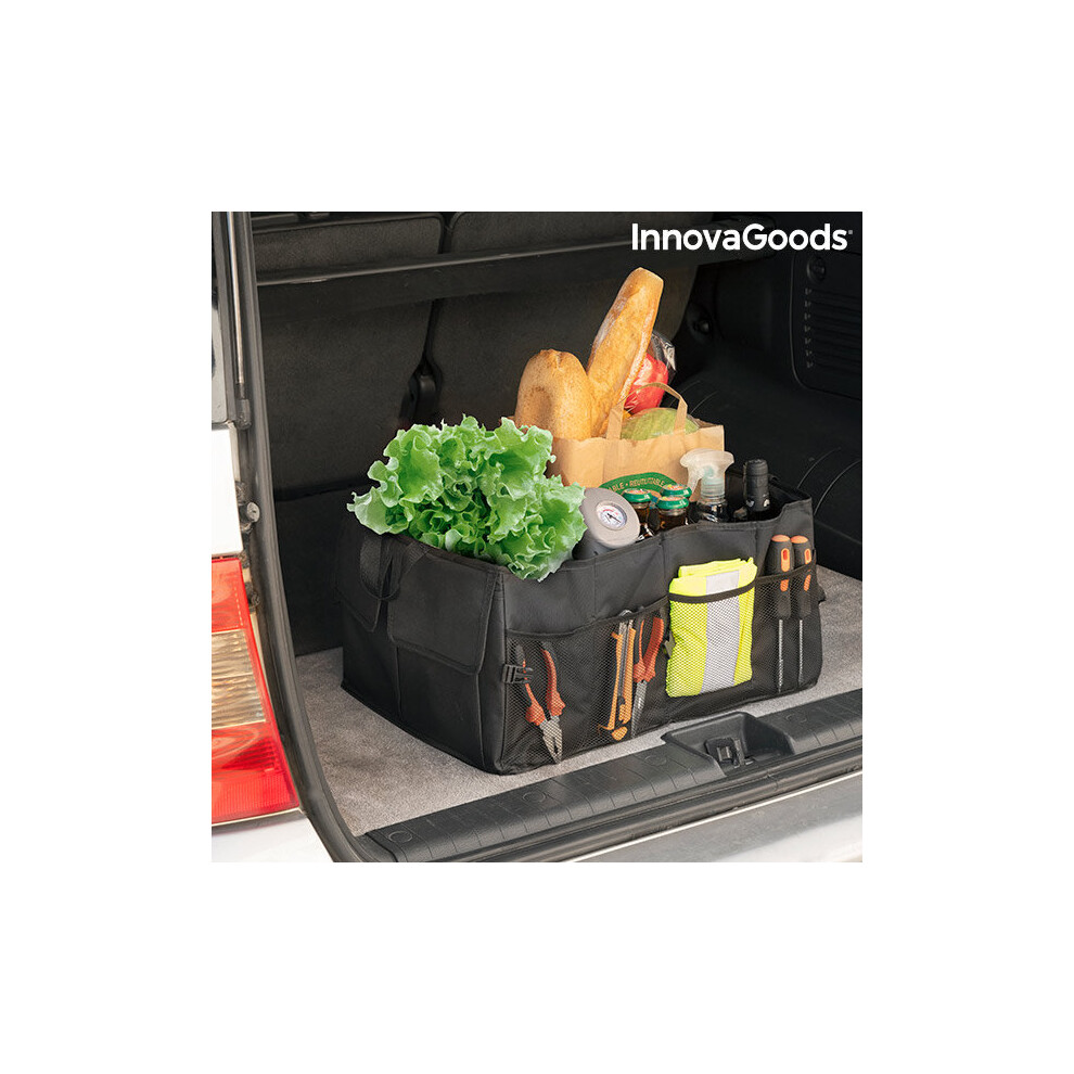 Folding Car Boot Organiser Carry Innovagoods 8435527816421