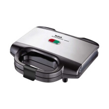 TEFAL Croque monsieur, Revestimiento antiadherente, Cierre de seguridad, Mango resistente al calor SM155212