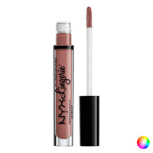 NYX Lip Lingerie Matte Flydende Læbestift i Ruffle Trim Cinnamon Pink – forførende, fløjlsblød mat nude-farve