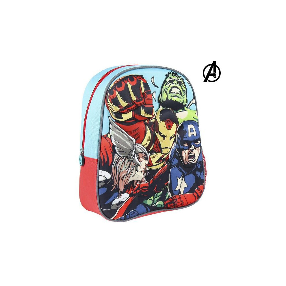 3D School Bag The Avengers (26 x 31 x 10 cm)