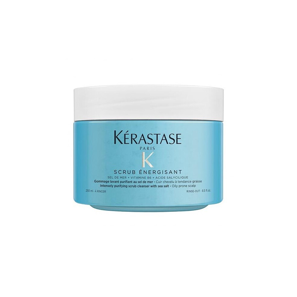 Kerastase - Fusio-Scrub Scrub Energisant Intensely Purifying Scrub Cleanser with Sea Salt (Oily Prone Scalp) - 325ml/11.4oz