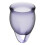 Ensemble de coupe menstruelle Satisfyer Feel Confident Transparent 7