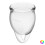 Ensemble de coupe menstruelle Satisfyer Feel Confident Transparent 2
