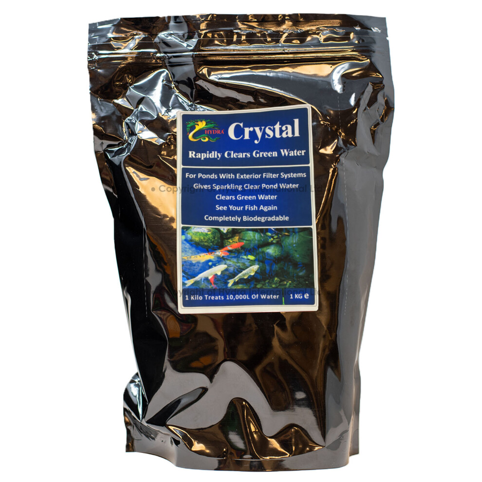 (1Kg upto 10,000L	) Hydra Crystal (Pond Green Water Treatment)