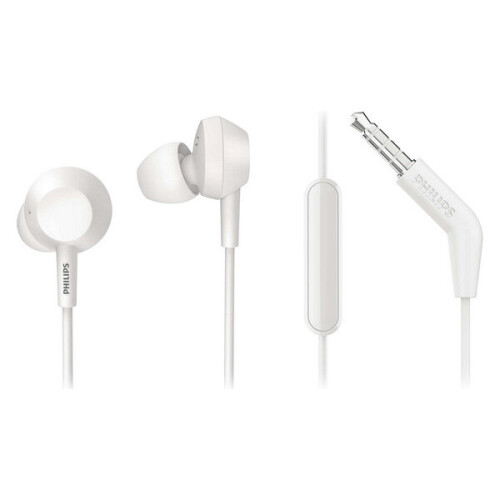Philips Headphones with Microphone Philips TAE4105/00/White 1