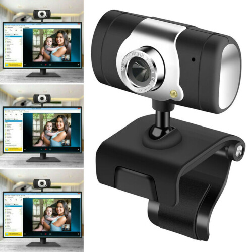USB Webcam Camera Web Cam With Microphone For Computer PC Laptop Desktop Home 1