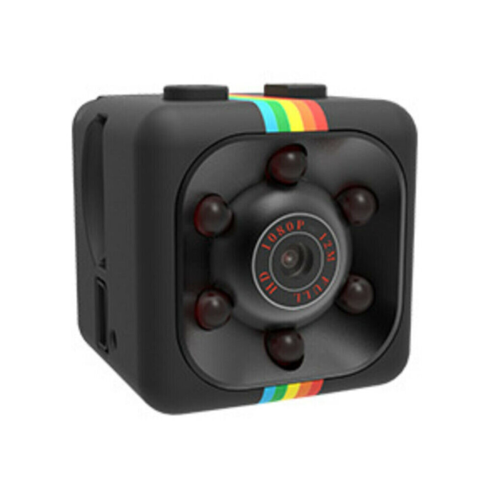 (Black) Mini Hidden DVR Spy Camera HD 1080P Night Vision Home Security Motion Detection