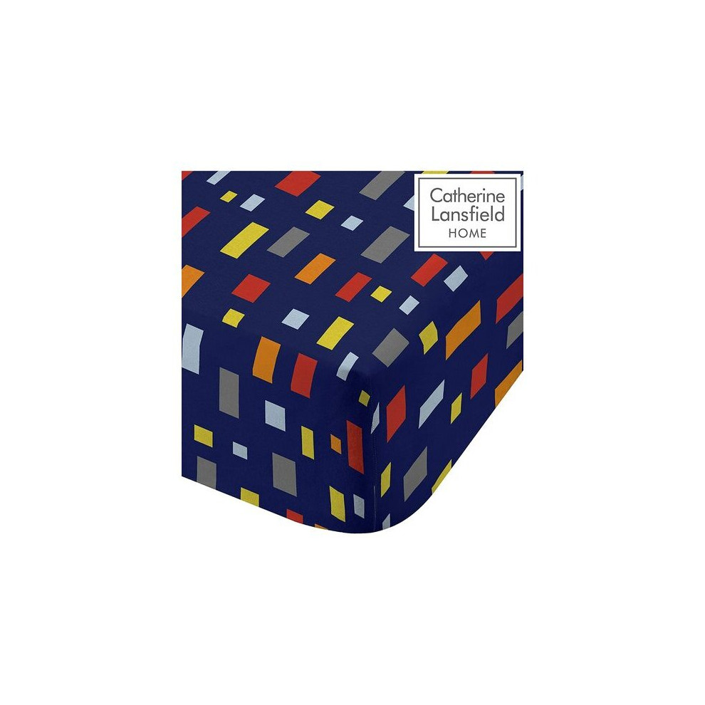 Catherine Lansfield Construction Fitted Sheet