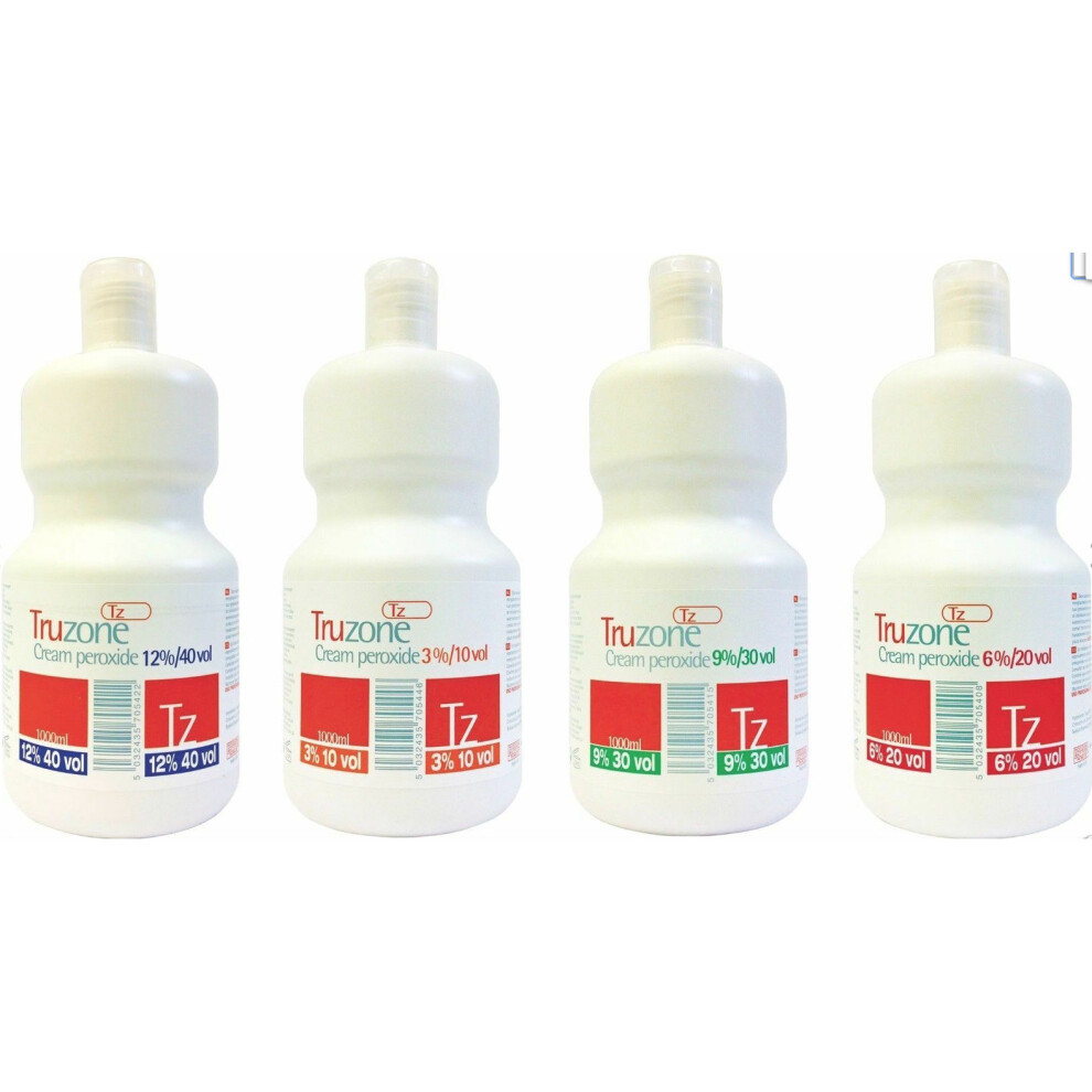 Truzone Cream (1000 Ml) Peroxide 12% 40 Vol