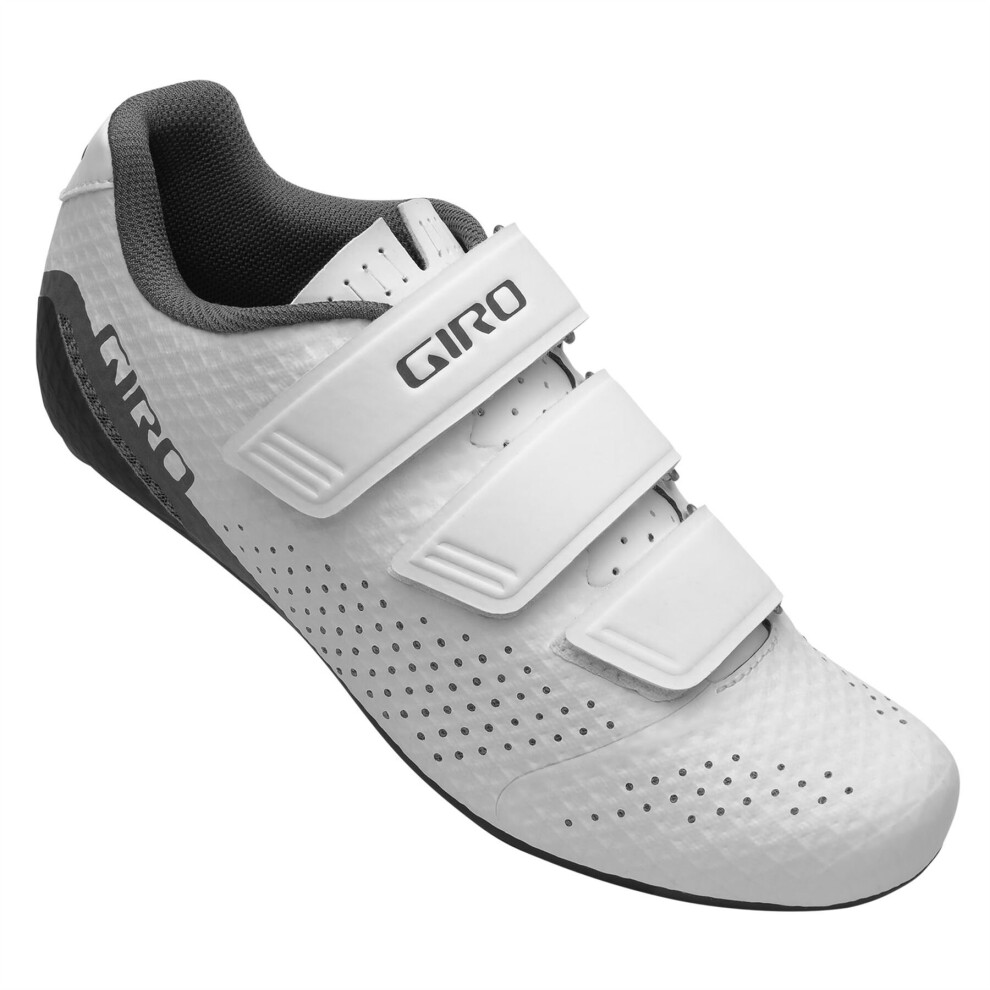 (39, WHITE) GIRO STYLUS WOMEN'S ROAD CYCLING SHOES 2021: WHITE 42