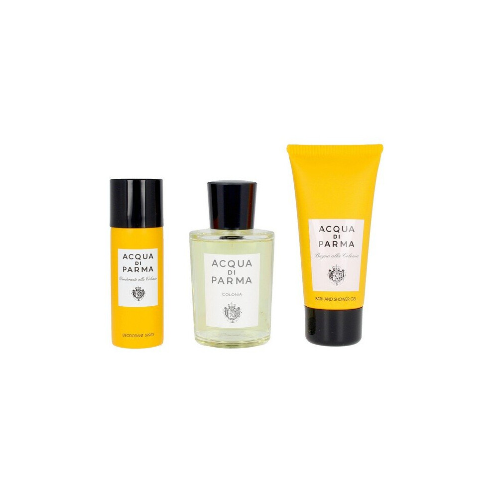 Unisex' Perfume Set Acqua Di Parma EDC (3 pcs)