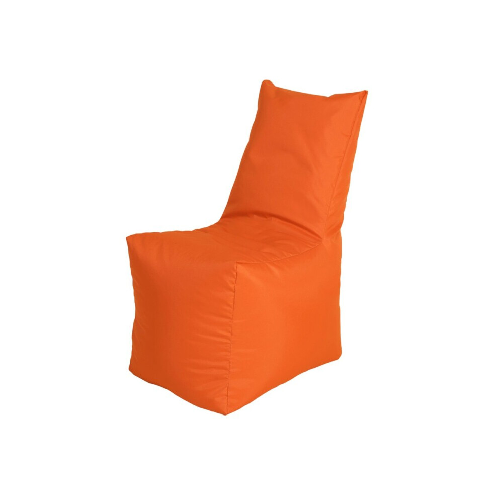 (Orange) Bonkers Throne Water Resistant Bean Bag