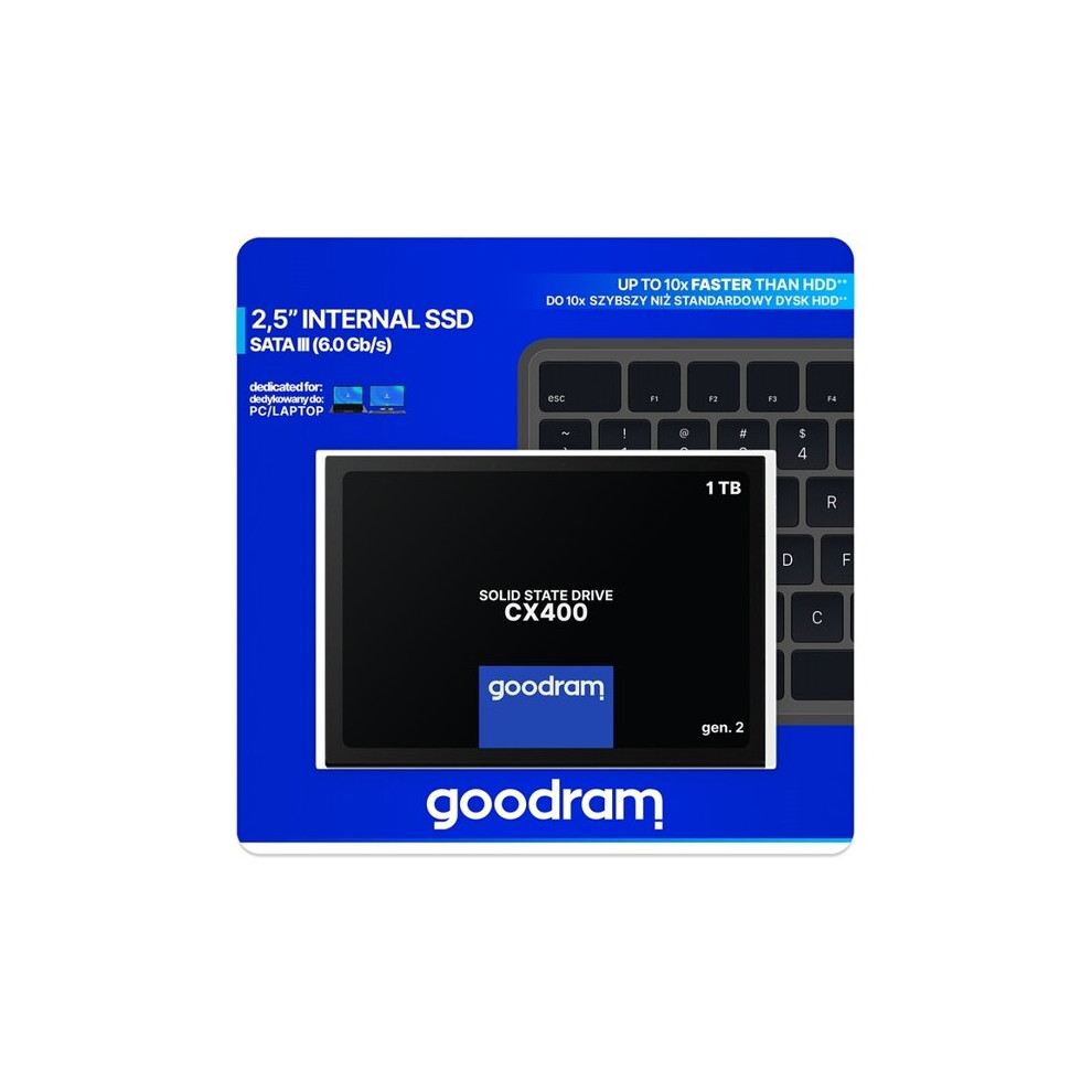 Goodram CX400 gen.2 2.5"" 1.02 TB Serial ATA III 3D TLC NAND - Image 4