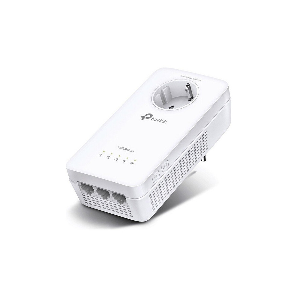 Tp-Link Network Adaptor Tl-Wpa8631p Wifi Gigabit 1300 Mbps 300M White