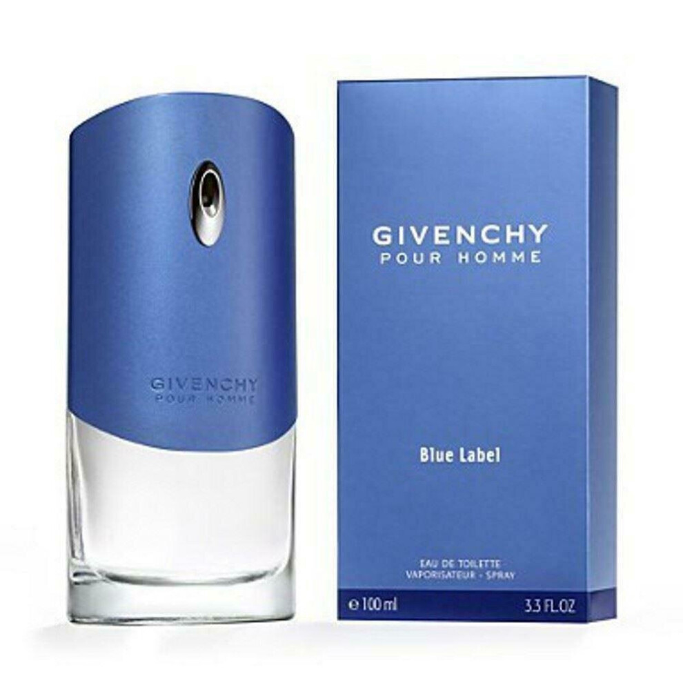 Givenchy Pour Homme BLUE LABEL 3.4 oz / 3.3 oz Spray edt Men