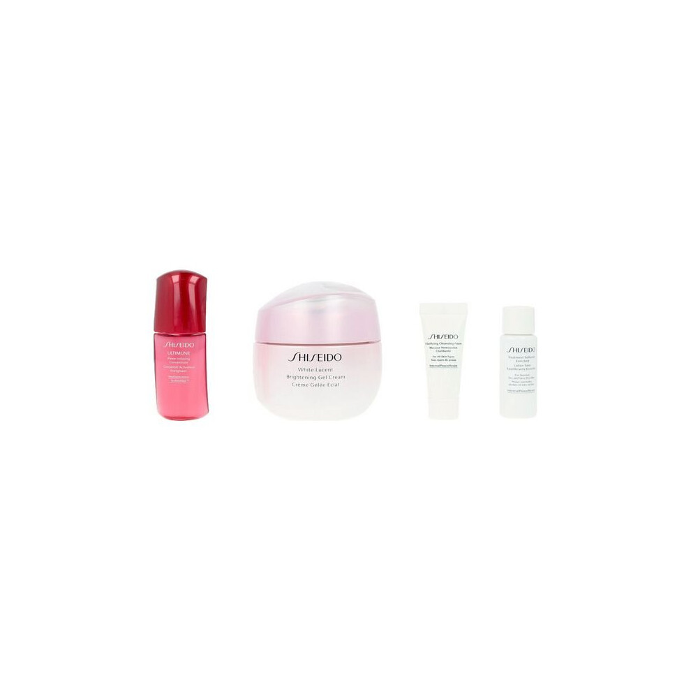 Women's Cosmetics Set White Lucency Brightening Shiseido (4 Pieces)