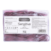 144 x Pasante Sensitive Feel Condoms | Ultra Thin Intense Feeling Bulk Condoms