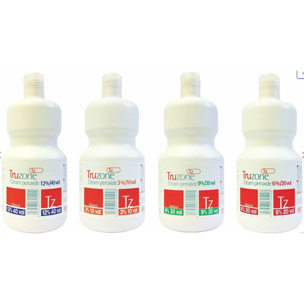 Truzone Cream Peroxide 9% / 30 Vol 1000 Ml