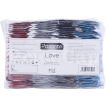 144 x Pasante Love Themed Condoms | Comfort Feeling Bulk Wholesale Condoms