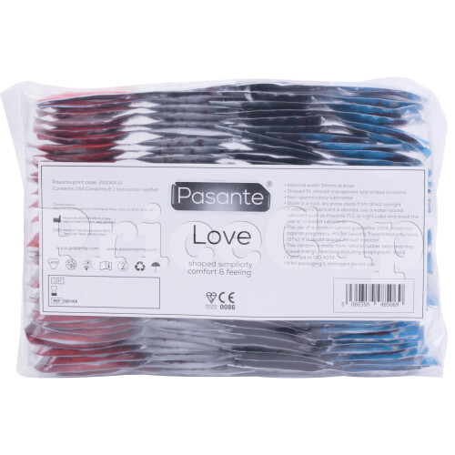 Pasante PASANTE - KONDOME LOVE BAG 144 EINHEITEN