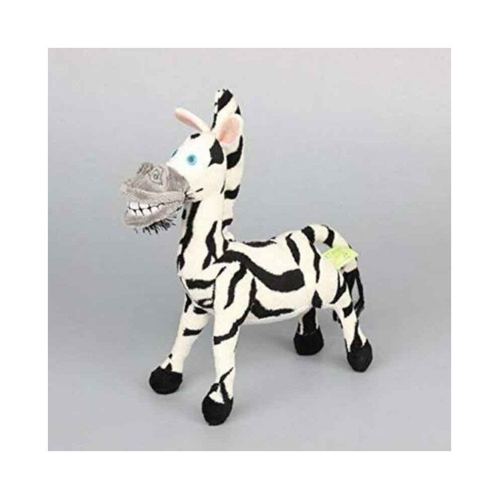 (Zebra Marty, 25cm) Madagascar Character Soft Plush Toy Stuffed Doll