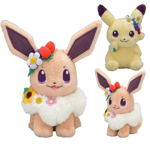 Pokemon Eevee Pikachu Toy Stuffed Plush Doll Gift on OnBuy