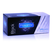 Pasante Black Velvet condoms 144pcs Pharmacy Condoms - Pasante