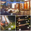 (Cold White) 12LED Solar Power Ground Lights Floor Decking Lawn 7