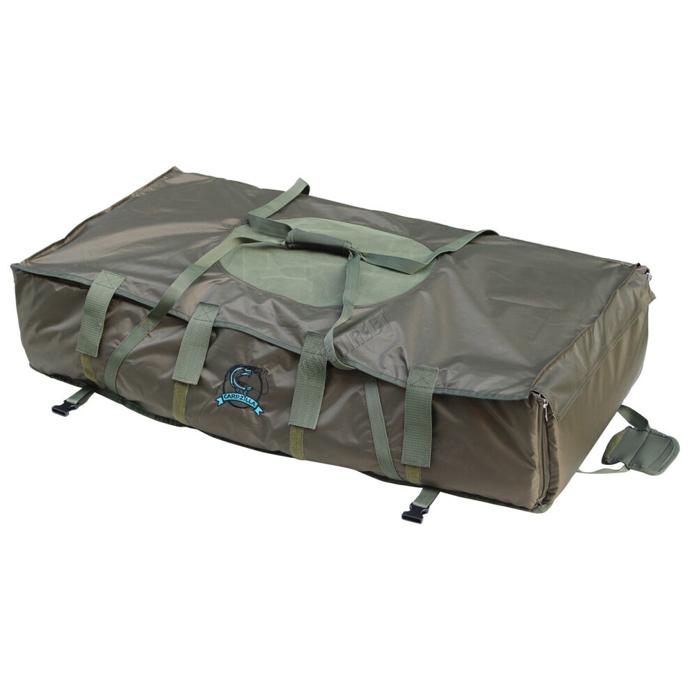 CARPZILLA Green Carp Fishing Unhooking Soft Mat Cradle Safeguard Protection Foldable