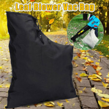 Sac de collecte de remplacement pour souffleur-aspirateur à feuilles, type fermeture éclair, pour broyeur de pelouse