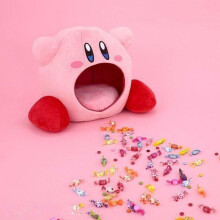 Kirby Siesta Toe Box – Oreiller Peluche Douceur 40x50 cm, Oreiller de Sommeil, Cadeau/Jouet Kawaii