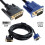 DVI-I to VGA D-Sub Video Cable Converter Lead (2M) 1