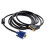 DVI-I to VGA D-Sub Video Cable Converter Lead (2M) 2