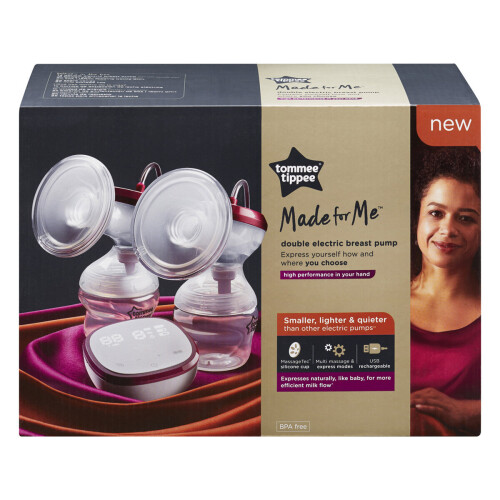 Tommee Tippee Tommee Tippee Made for Me Double Electric Breast Pump USB Rechargeable 1