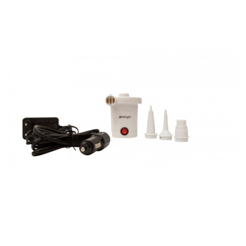Vango Vango White Mistral AC/DC Pump, Makes Inflating And Deflating A Breeze 2