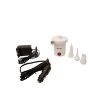 Vango White Mistral AC/DC Pump, Makes Inflating And Deflating A Breeze