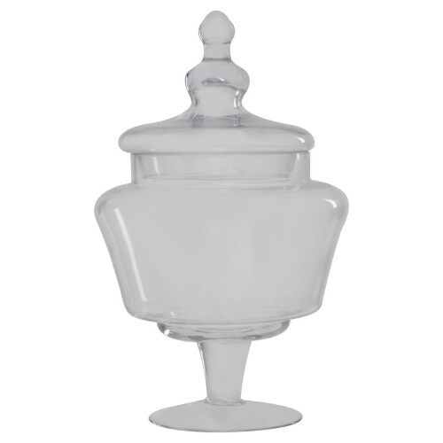 Premier Housewares Clear Glass Candy Storage Jar 3100Ml