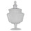 Premier Housewares Clear Glass Candy Storage Jar 3100Ml 2
