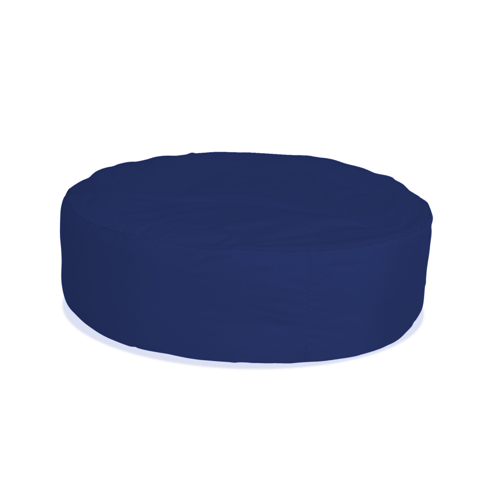 (Dark Blue) Bonkers Round About Bean Bag (Water Resistant)