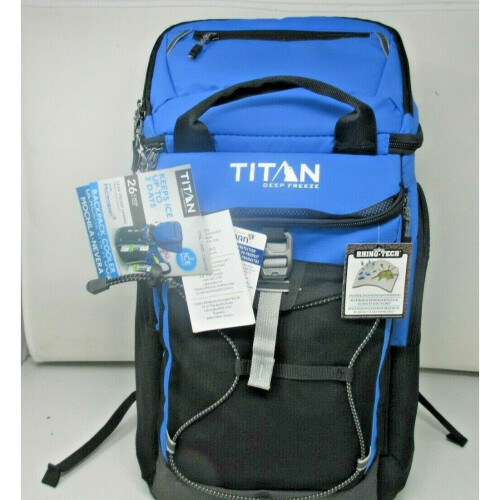 Titan 26 Can Deep Freeze Ultra Backpack Cooler Ice Bag Food/Drinks