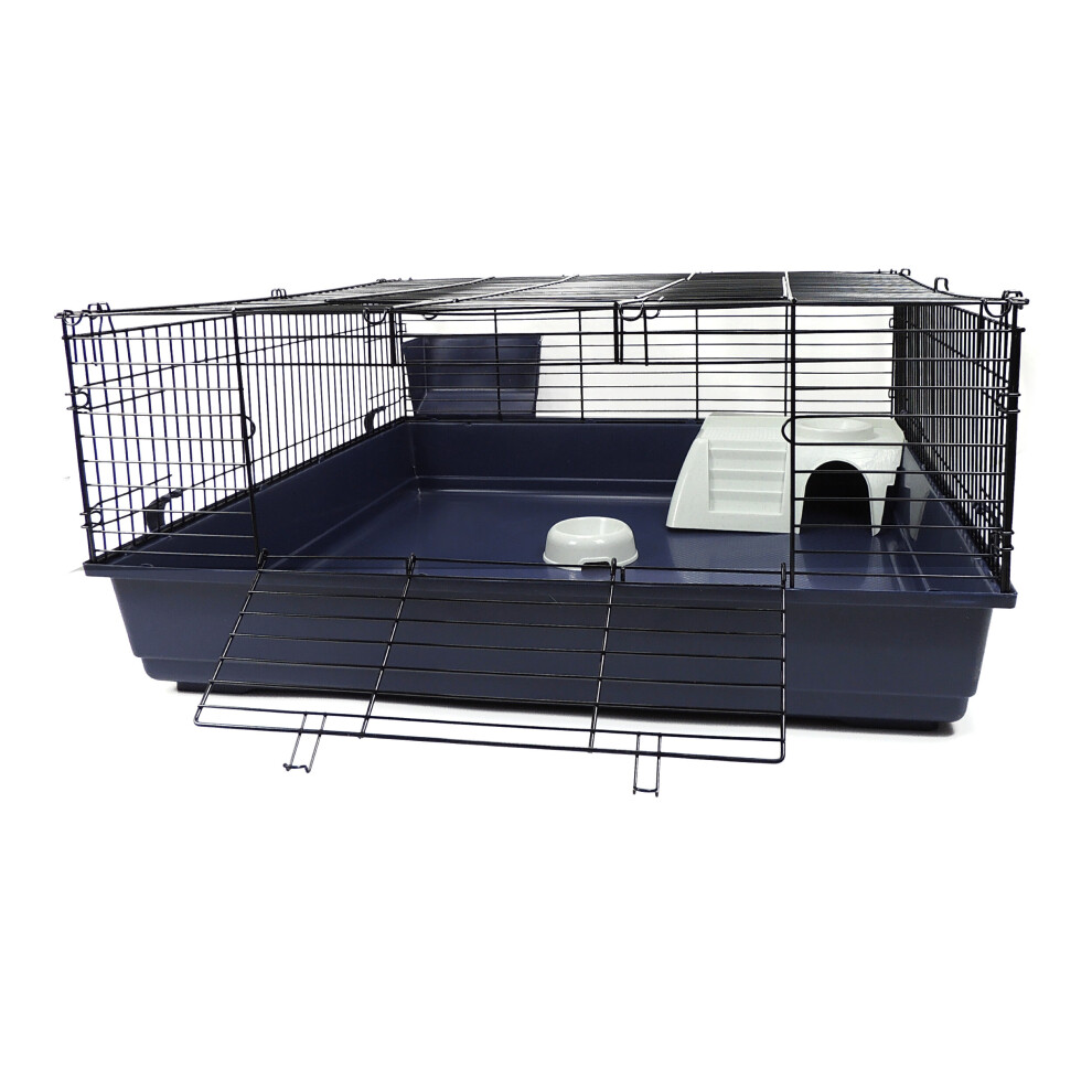 Little-Friends Indoor Rabbit And Guinea Pig Cage Hutch 100 X 100Cm - Massive