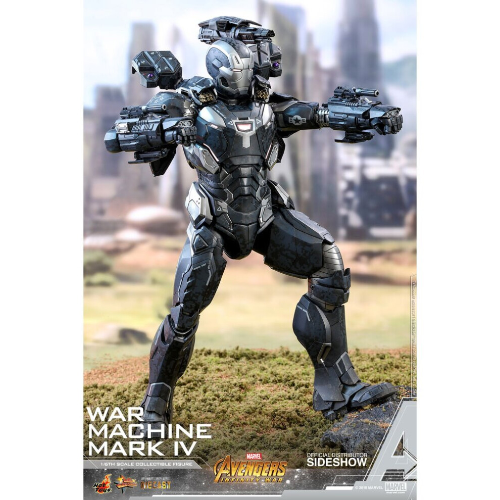 Hot Toys MMS499 Marvel Avengers 3 Infinity War War Machine Mark IV 4 SP Edition