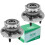 FRONT WHEEL BEARINGS HUB PAIR FOR FOR TESLA MODEL S (5YJS) 1027121. 2