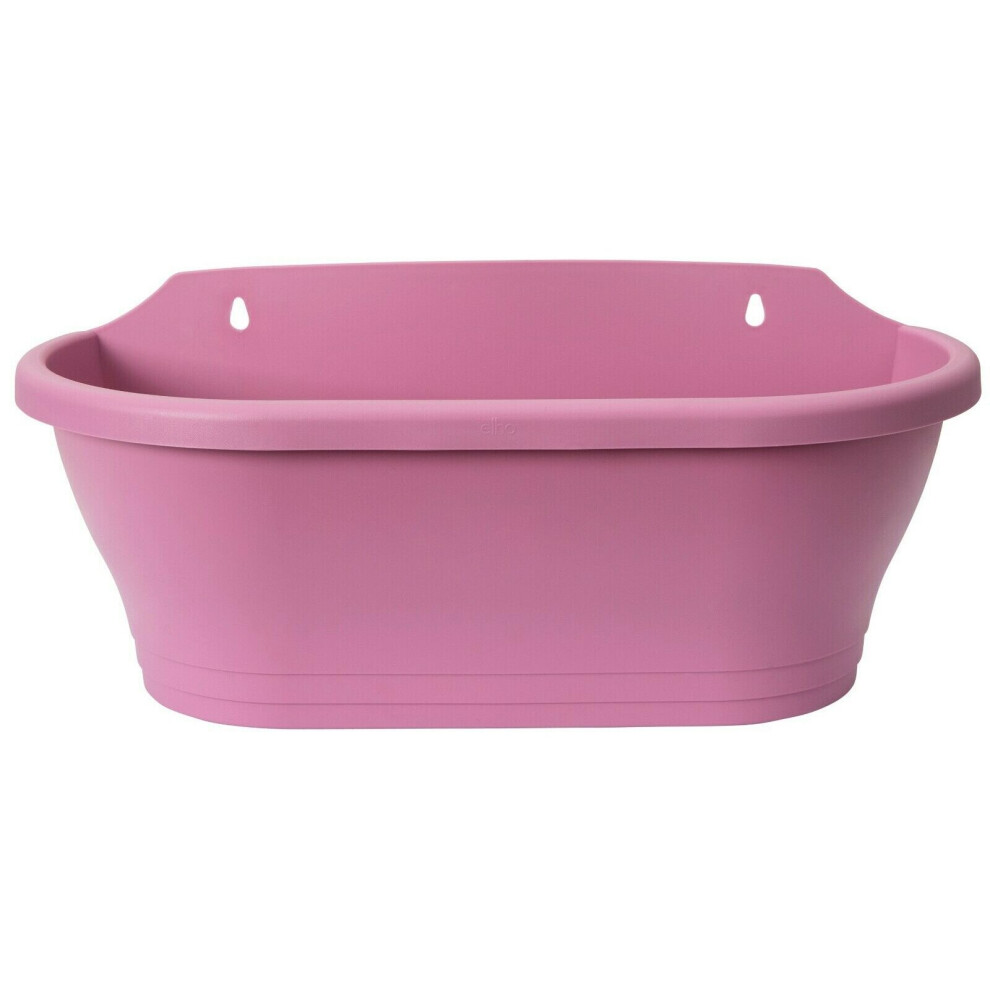 Elho Corsica Wall Planter Fence Planter Vivid Violet 39cm Bright Colour Planter